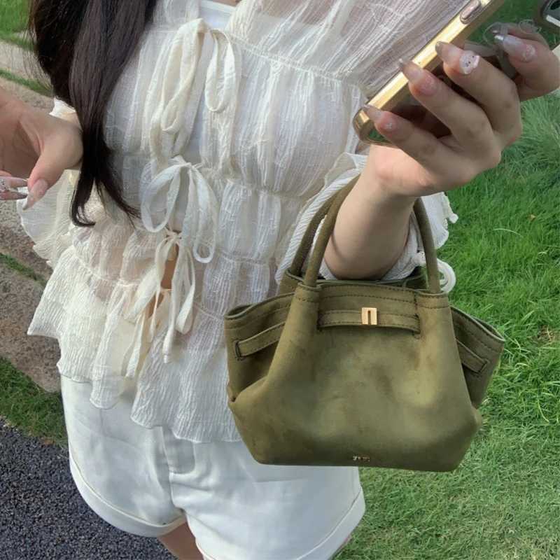 HANA Dumpling Bun Small Womens Shoulder Crossbody Bag High Quality Handheld Bag Faux Suede Tote Luxury Designer Brand handbag W250911