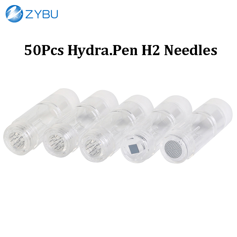 HydraPen Original Needle Set - 50pcs 3ML Contained Needles for Mesotherapy with 12 Pins of Various Sizes 0.25mm 0.5mm 1.0mm Nano HR/HS H2 Hydra Cartri