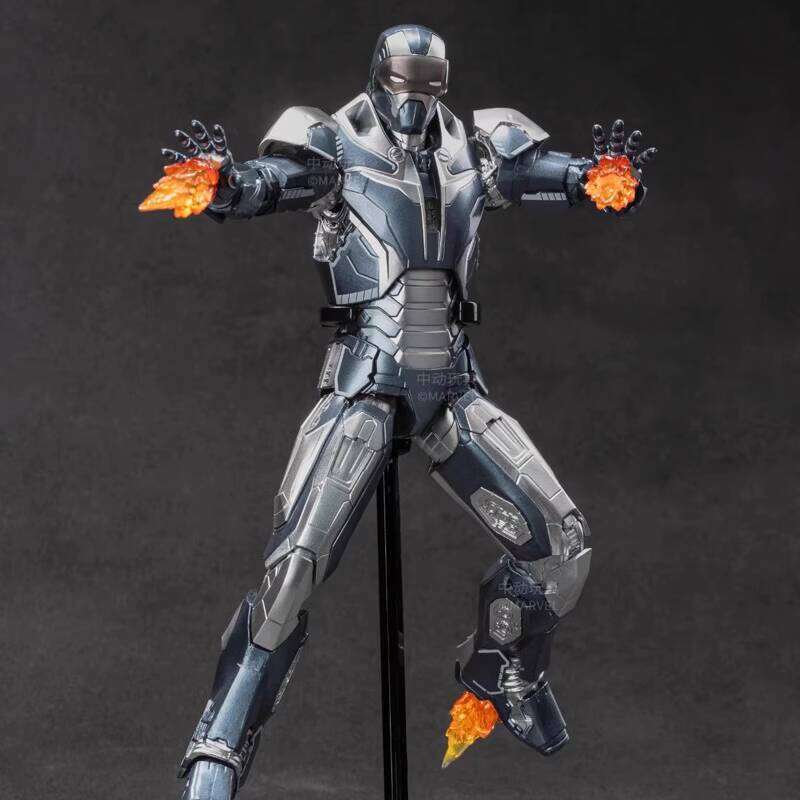ZD TOYS Iron Man 40 Action Figure Gamma Marvel Model Toy Avengers Raider Official Gift for Boys Display Piece