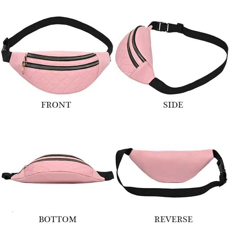 Waist Bag Women Men Waterproof Pocket Fashion Casual Chest Handbag Unisex Sports Travel Purse Plaid Waist Pack Belly Bags Case Z250911