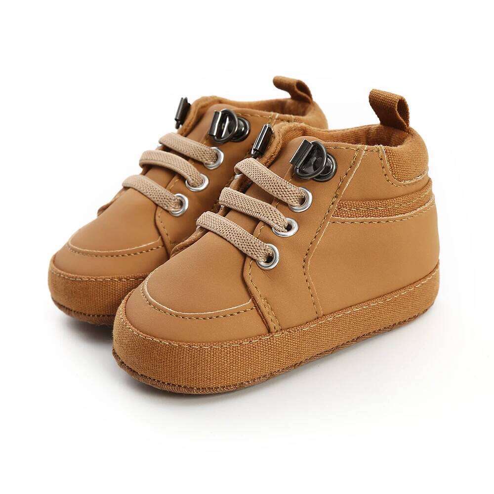 Baby Sneakers Infant Boys Girls Sports Toddler Casual Cotton Sole Anti-slip PU First Walkers Crawl Crib Basketball Shoes