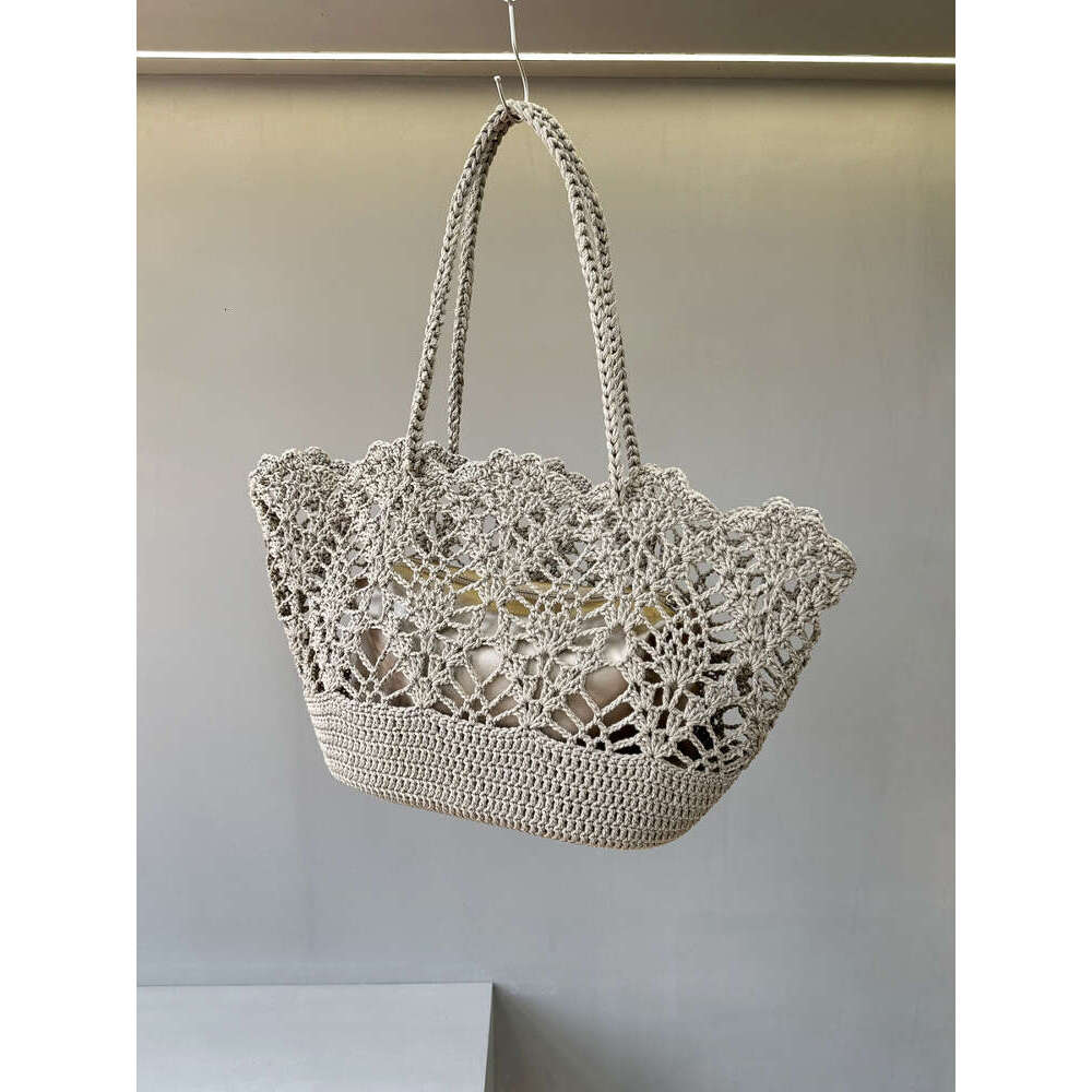 Designer Bag Tote Bag Shoulder Bag Handwoven Basket Tote Summer Beach Large Capacity Underarm Patterned Rope Shoulder Bag