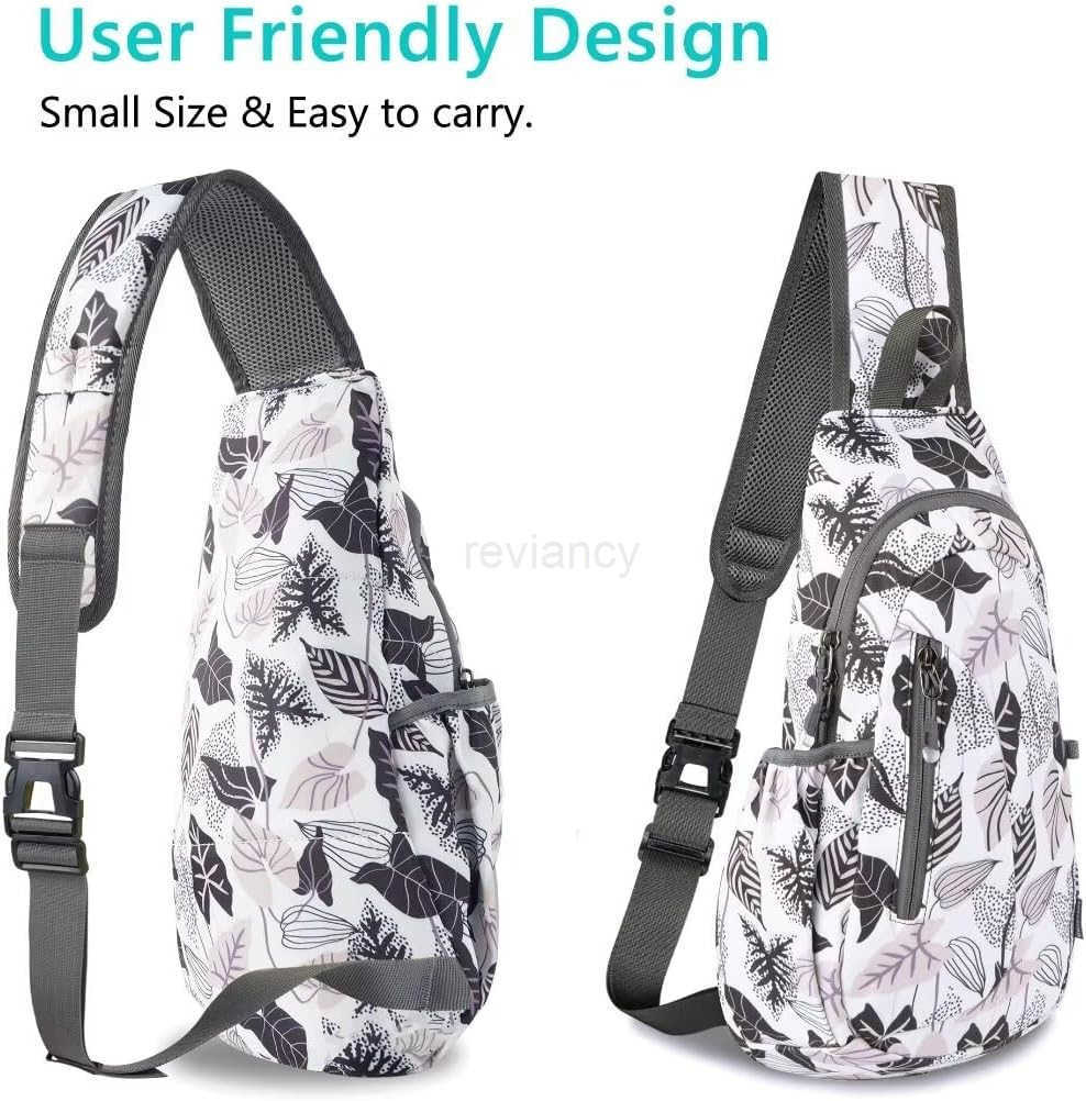 Small Sling Bag Lightweight Crossbody Backpack for Men Women Shoulder Bag for Sports and OutdoorW250911