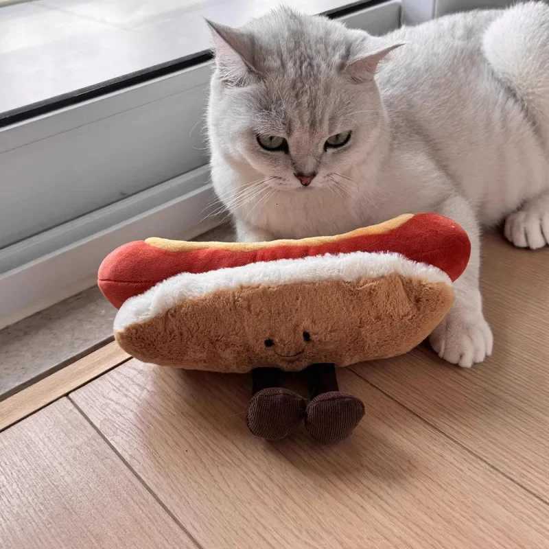 Jelly Cat Food Series Collection Fish Doughnut Toast Cake Bread Cheese Pizza French Fries Hot Dog Doll Pet Toy Christmas Gift L250911