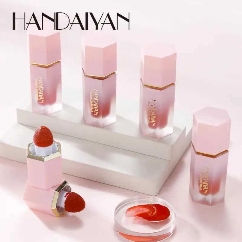 HANDAIYAN Matte Moisturizing Liquid Blush Tinted Red High Pigmented Face Cheek Rouge Blush Cream Lasting Color Rendering Makeup W250911