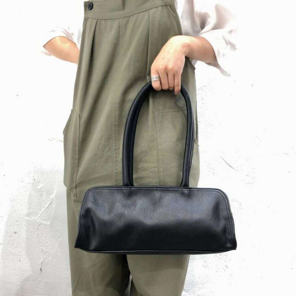 Fashion Cow Skin Shoulder Bags Trendy Designer Handbags Women's Genuine Leather Lady Office Black Tote Bag For Girls 250805 250805