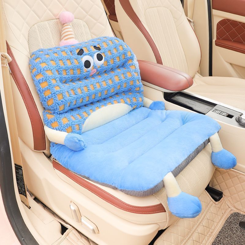 Car seat covers designed for ladies cartoon plush car seat cushions and protective pads suitable for all seasons 250910