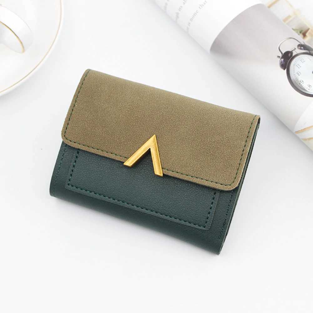 Korean version womens short card case small wallet 30 off wallet womens multislot card case mini card holder W250911