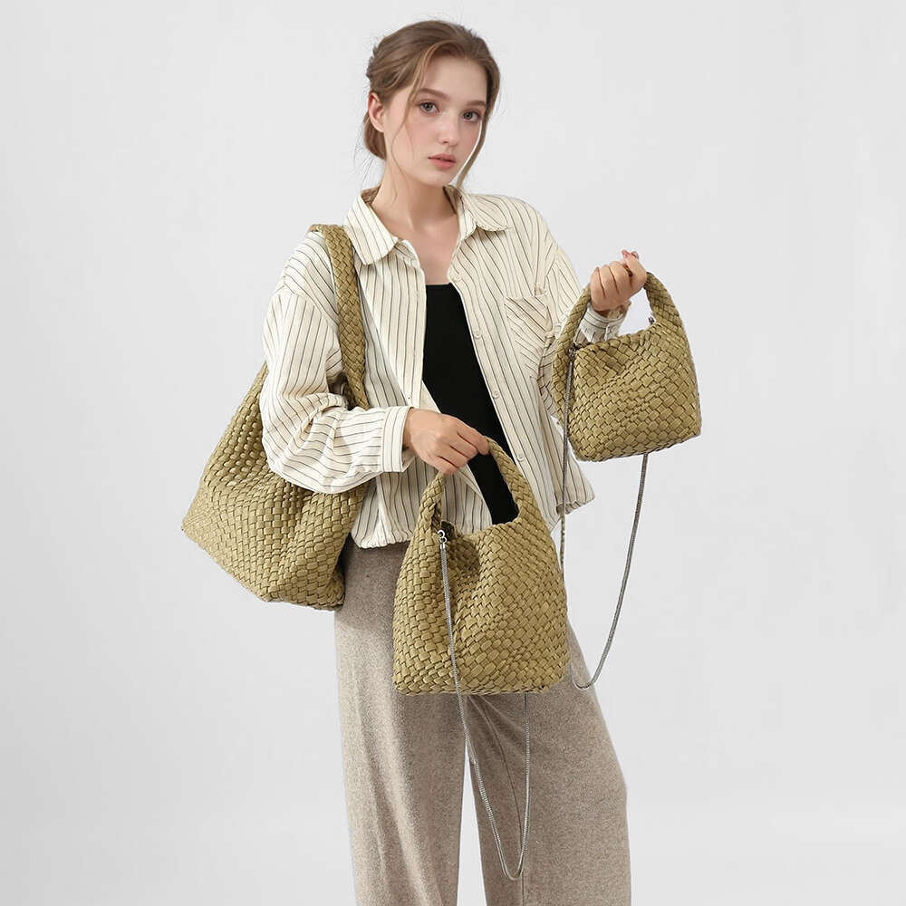 Designer Bag Tote Bag Shoulder Bag Handwoven Bucket Genuine Leather Tote High End New Style Basket Handheld Shoulder Crossbody Bag