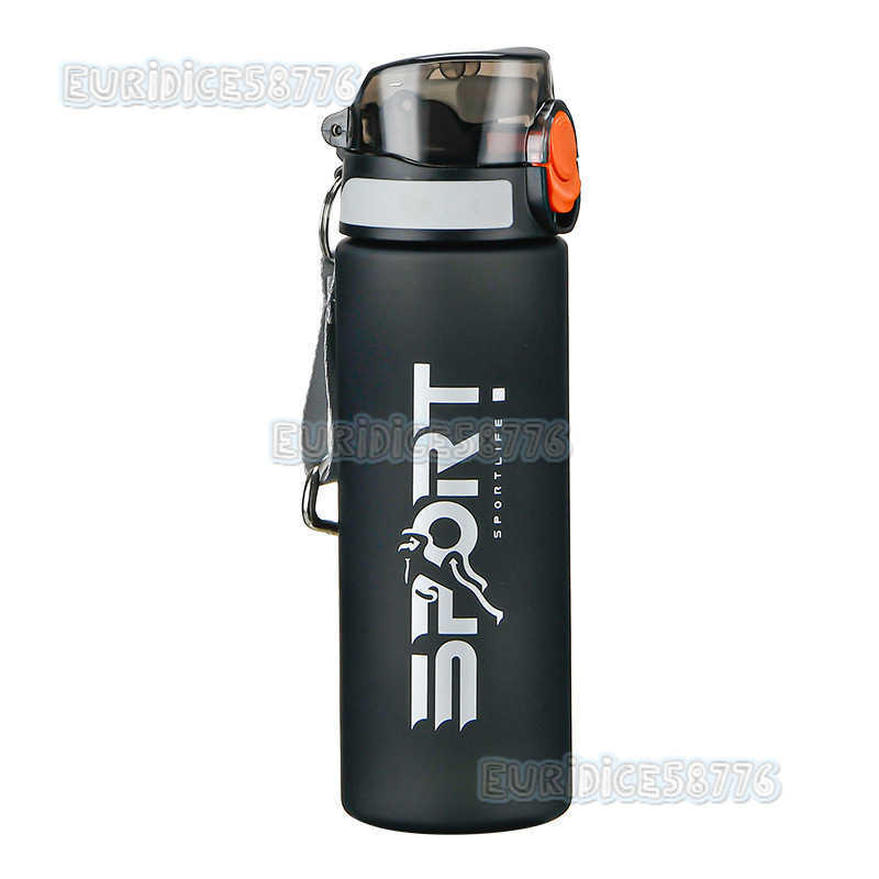 Portable Straw Cup with Flip Lid Fashionable Matte Space Cup Outdoor Hiking Sports Water Bottle Personalized Handy Plastic Cup H250911