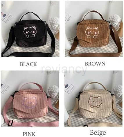 Purse Crossbody Bag and Wallet Corduroy PurseW250911