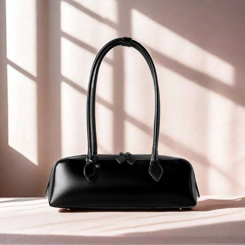2025 Genuine Shoulder Handbag Korean Minimalist Top-Grain Leather Purse Fashion Oversized Underarm Hobo Bag For Women