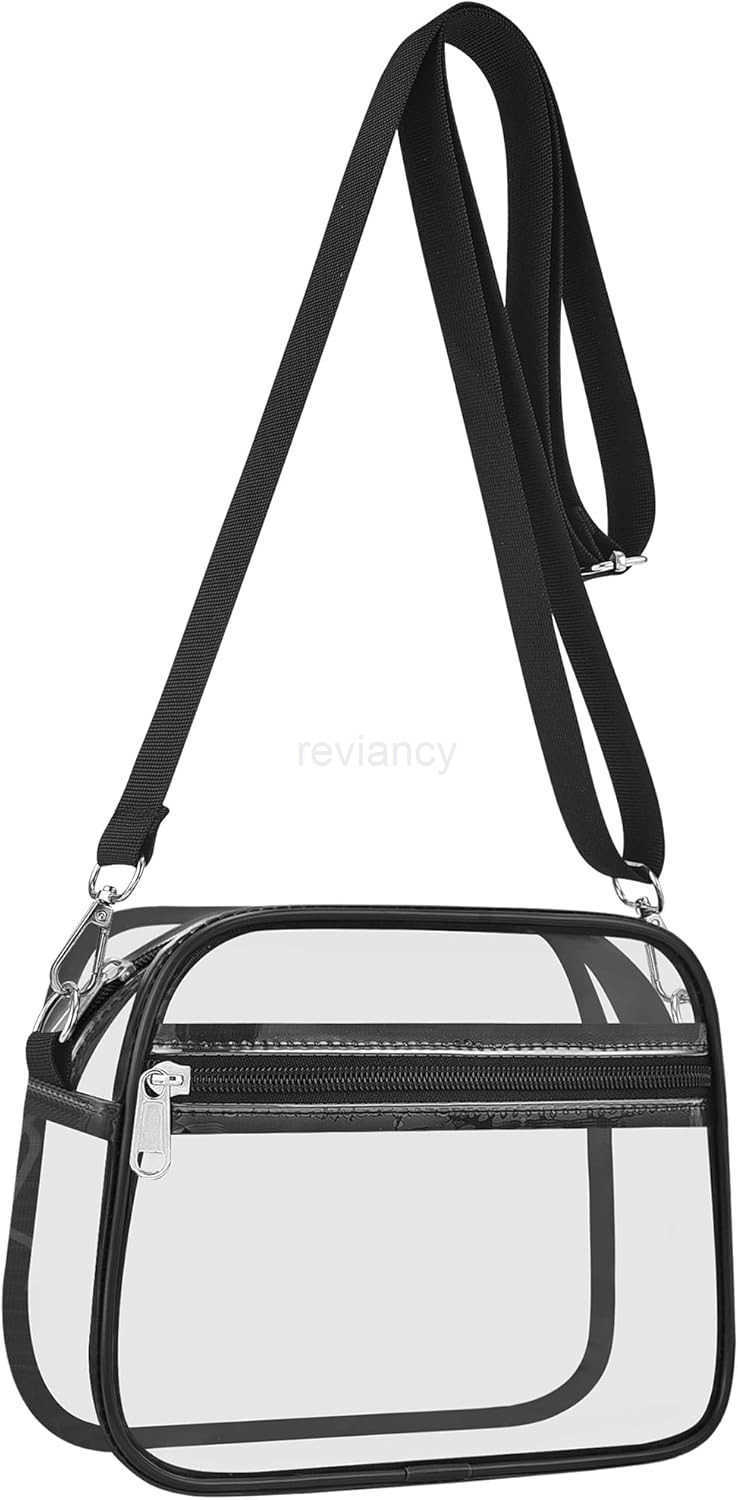 Clear Bag for Stadium Events Clear Purse for Women and Men for Sports Events Concerts FestivalsW250910