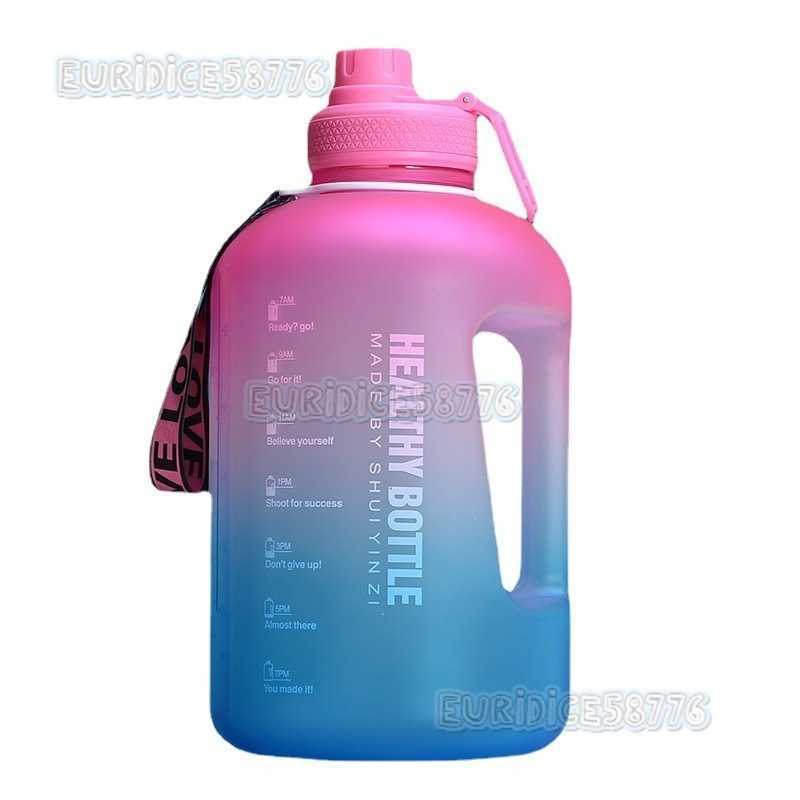 Net Red Same 22l Large Capacity Water Cup Sports Fitness Gallon Straw Large Kettle High Temperature Resistant Plastic Ton Bucket H250911
