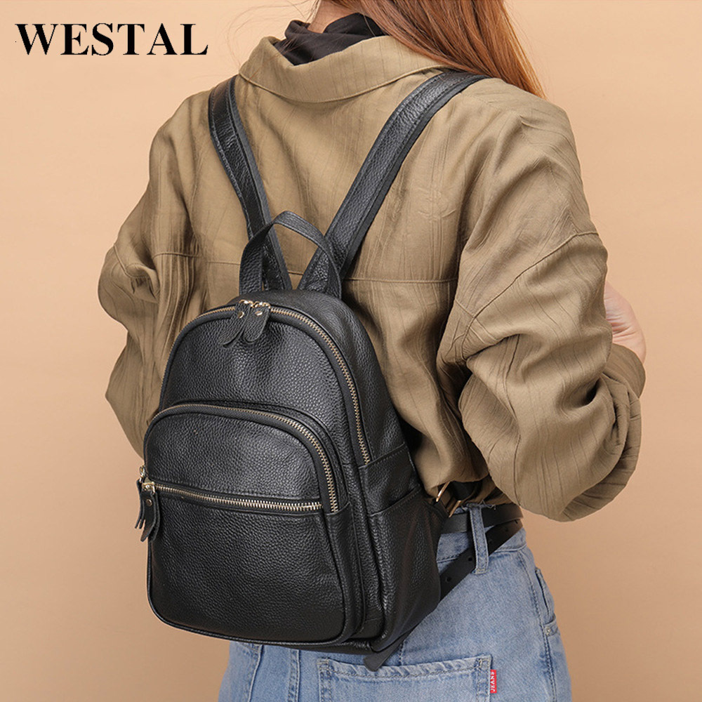 TB BHULAMTE Designer Bag WESTAL Genuine Leather Women's Backpack High-end First Layer Cowhide Soft Leather Luxury Bag Pure Leather Versatile Wome