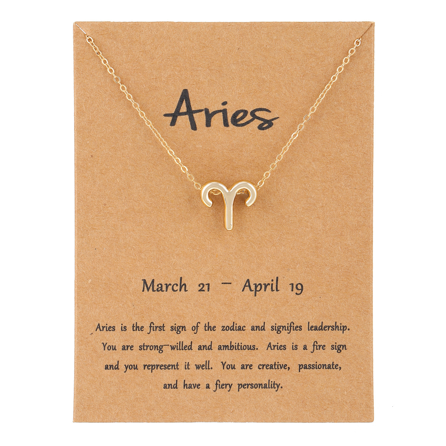 Personalized Creative Twenty Fashion Simple Pendant Necklace Zoc Collarbone Chain With Cardboard