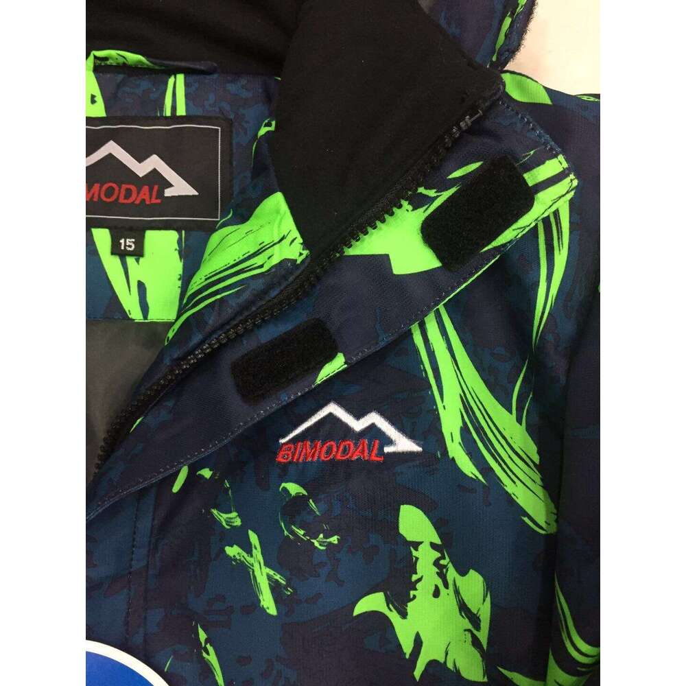 Kids' Clothing Children's Ski Suit BIMODAL Ice Skiing Outdoor Warm Cold Down Cotton