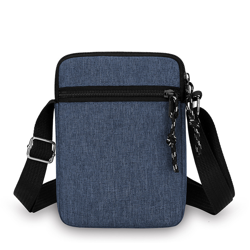 Simple Portable Designer Free Shipping Bag Phone Small Square Bag Outdoor Commuting Versatile Canvas Luxury Bag Men S New Style Outing Single Shoulder