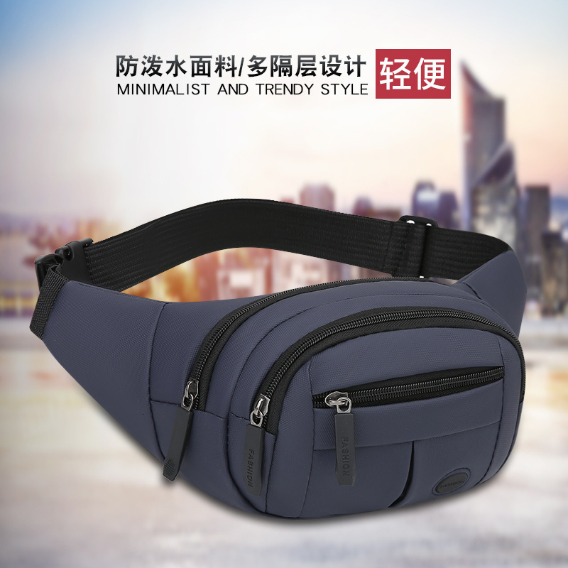 Abrasion Resistant Crossbody Bag Fashion Luxury Bag Men S Fashion Waist Bag Simple Cash Bag Korean Version Cycling Running Designer Free Shipping Bag