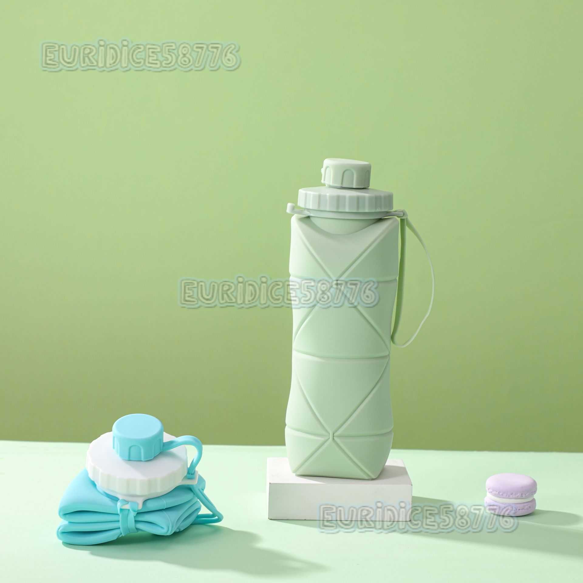 New Creative Folding Cup Portable Camping Sports Water Cup Travel Coffee Cup High Temperature Resistant Cup H250911