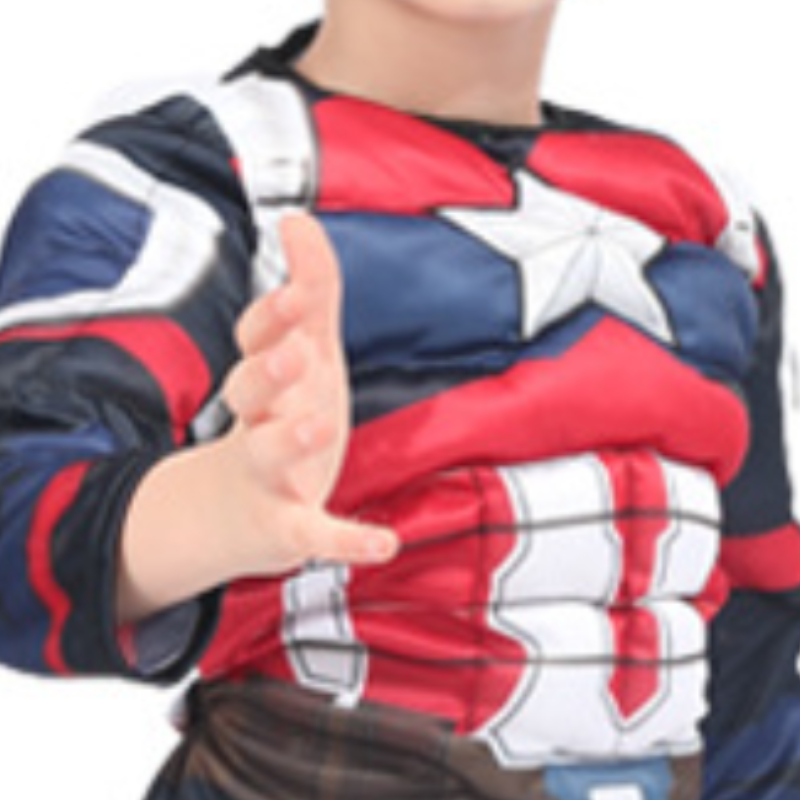 Disney Halloween costume children's cosplay Captain America superhero Spiderman Iron Man Halloween role-playing costume designer kid clothe child