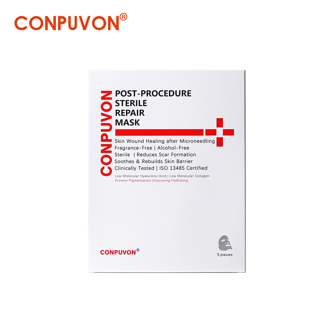 CONPUVON deep repair facial sheet mask high content H.A post procedure pro repair