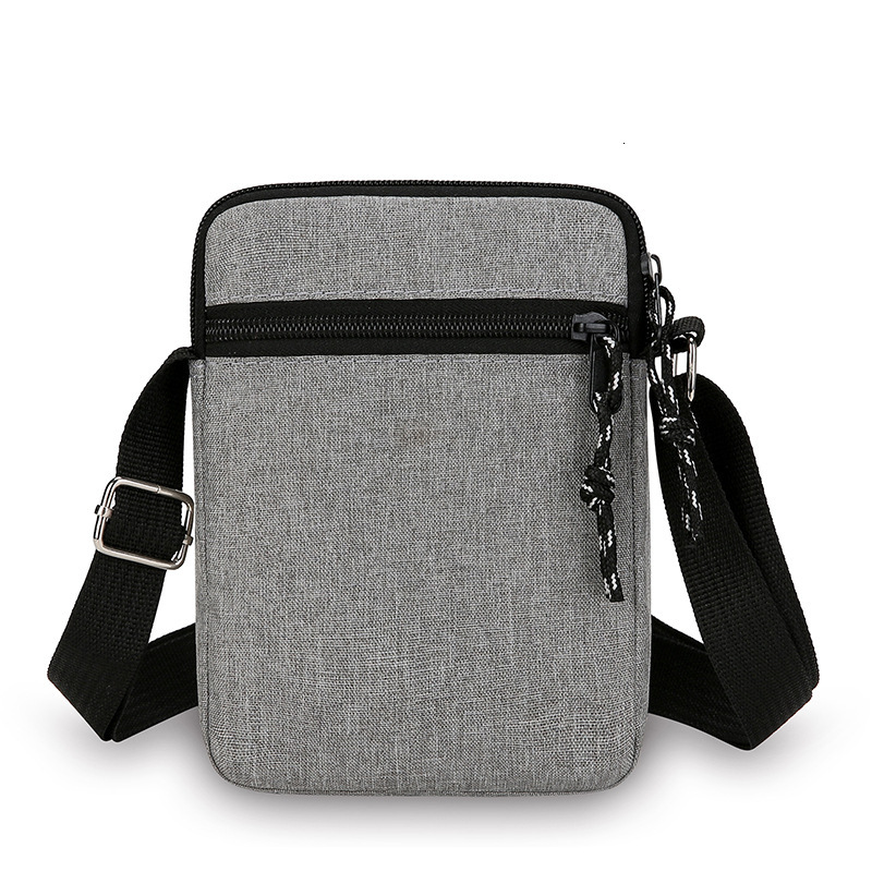 Simple Portable Designer Free Shipping Bag Phone Small Square Bag Outdoor Commuting Versatile Canvas Luxury Bag Men S New Style Outing Single Shoulder