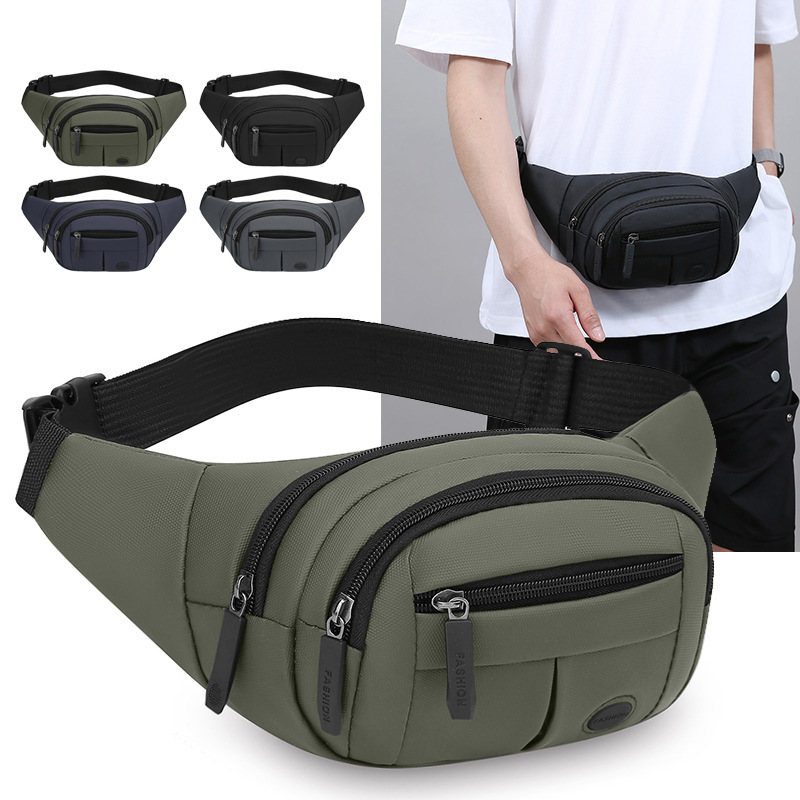 Abrasion Resistant Crossbody Bag Fashion Luxury Bag Men S Fashion Waist Bag Simple Cash Bag Korean Version Cycling Running Designer Free Shipping Bag