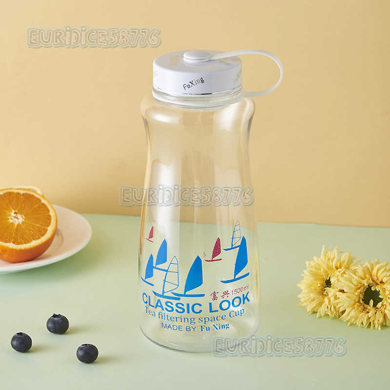 Large Capacity Sports Water Cup Simple Style High Temperature Resistant Explosionproof Plastic Cup Outdoor Leakproof Space Water Cup H250911