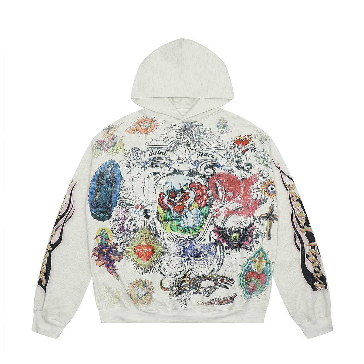 American Retro Harajuku Casual Loose Cotton Zipper Hoodie Men Street Hip-hop Fashion Versatile Oversized Sweatshirt Women250806