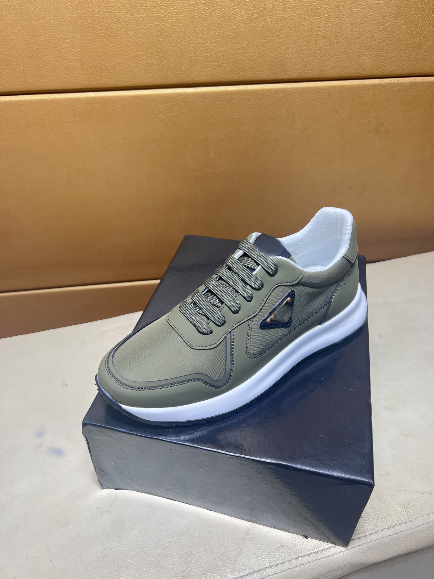 New Arrival Pra Mens Dress Leather Loafers Formal Lace Up Made In italy Shoes Sizes 38-44