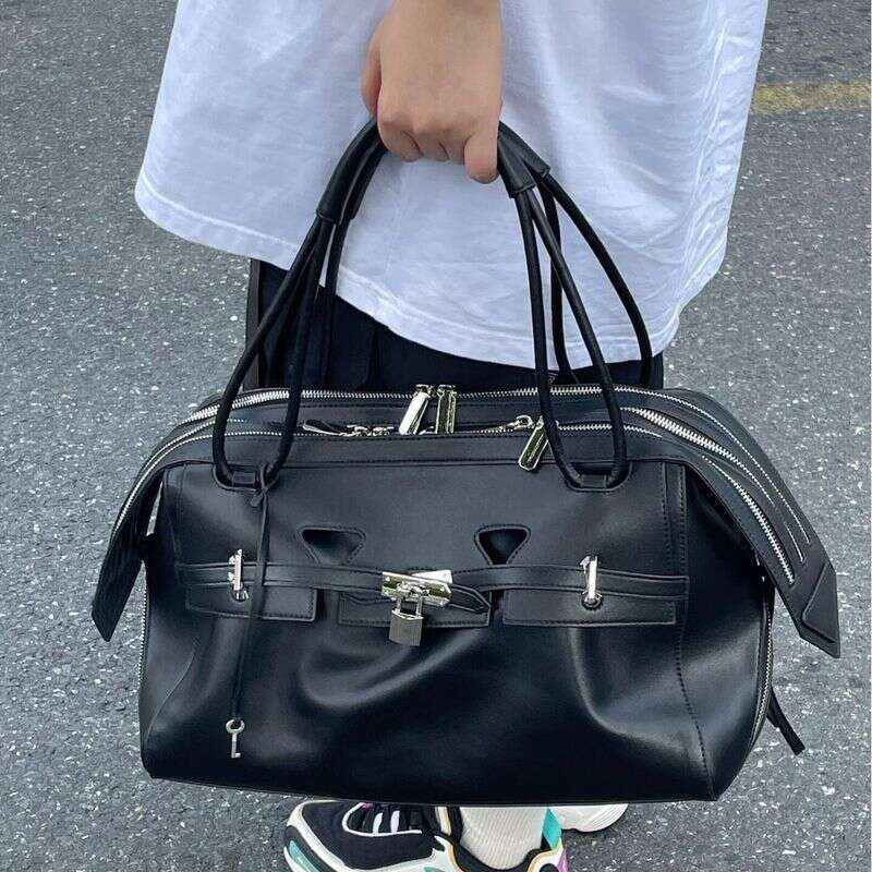 Compartments Commuter Design Handbag Shoulder Bag Casual