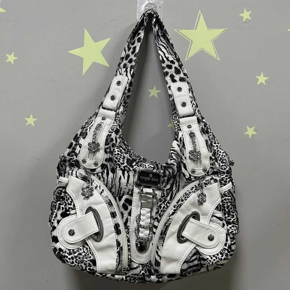 Women Handbags Fashion Leopard Shoulder Bag Large Tote Tophandle Shopping Pack Multifunctional Satchel Lady Hobos Big Purse Z250911