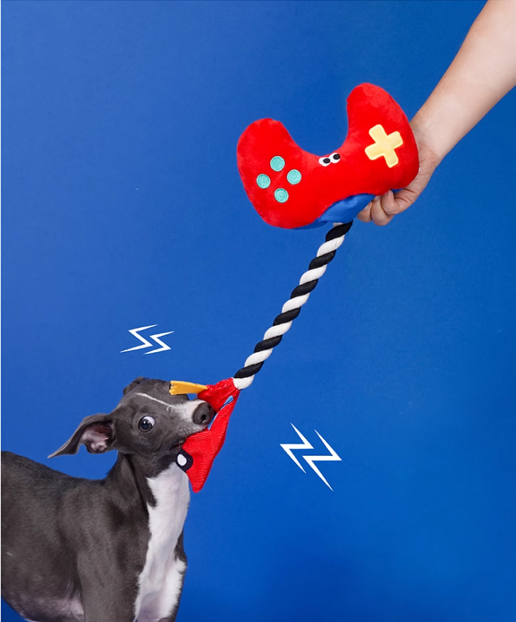 Small Teddy Pet Friendly Durably Crafted Rope Knot Perfect Teething & Interactive Tugging Tool
