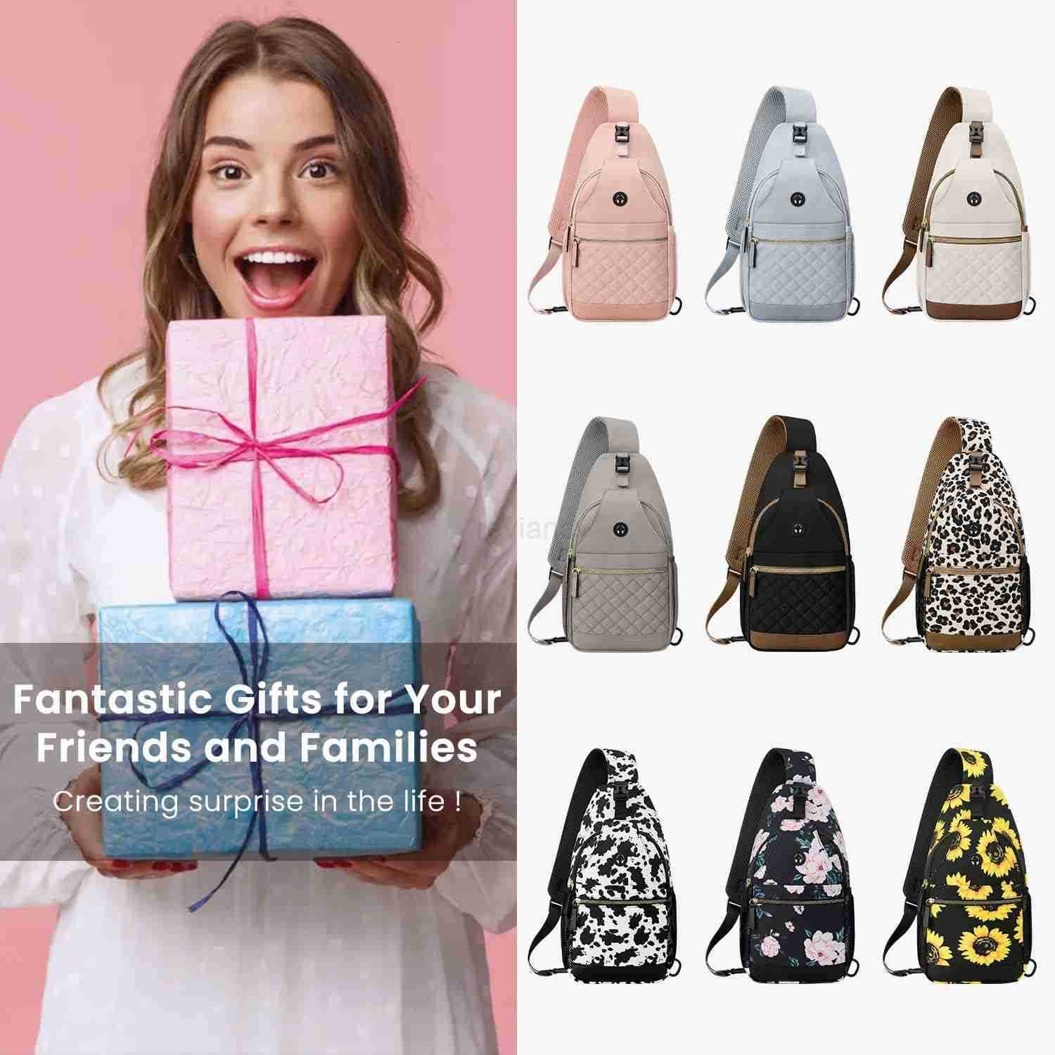 Small Crossbody Purses Bags for Women Men Travel Chest Sling Bag Women Casual Cross Body Bag for Woman Sling BackpackW250911