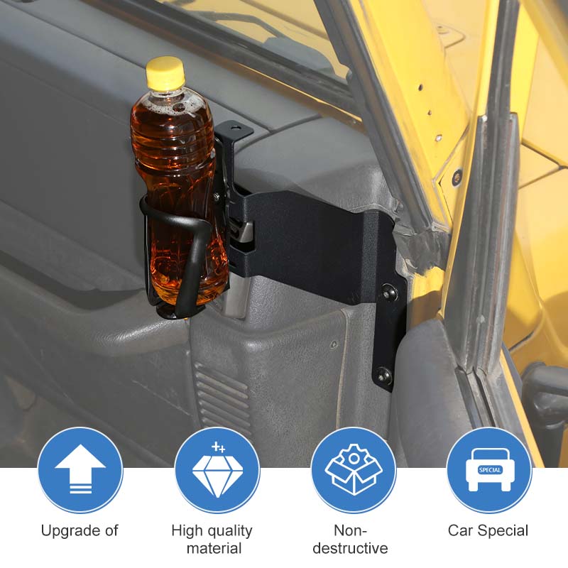 Car Water Cup And Phone Stand On The Center Console For Jeep Wrangler TJ 1997-2006 Interior Decoration Accessories