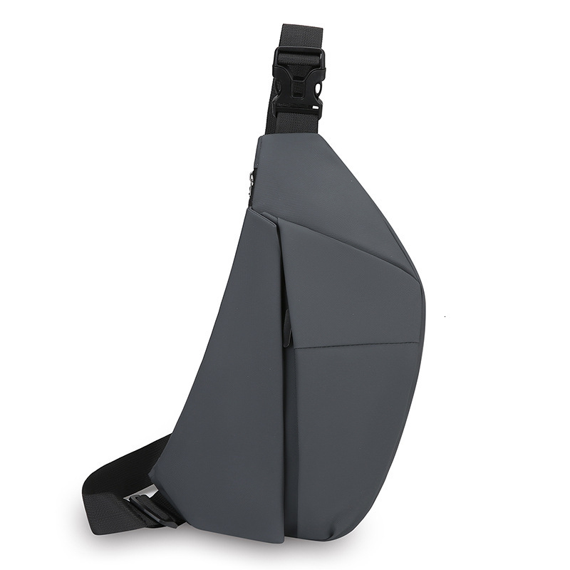 New Free Shipping Men S Chest Bag Korean Designer Bag Version Casual Simple Fashion Single Shoulder Bag Anti Theft Close Fitting Commuter Luxury Bag C