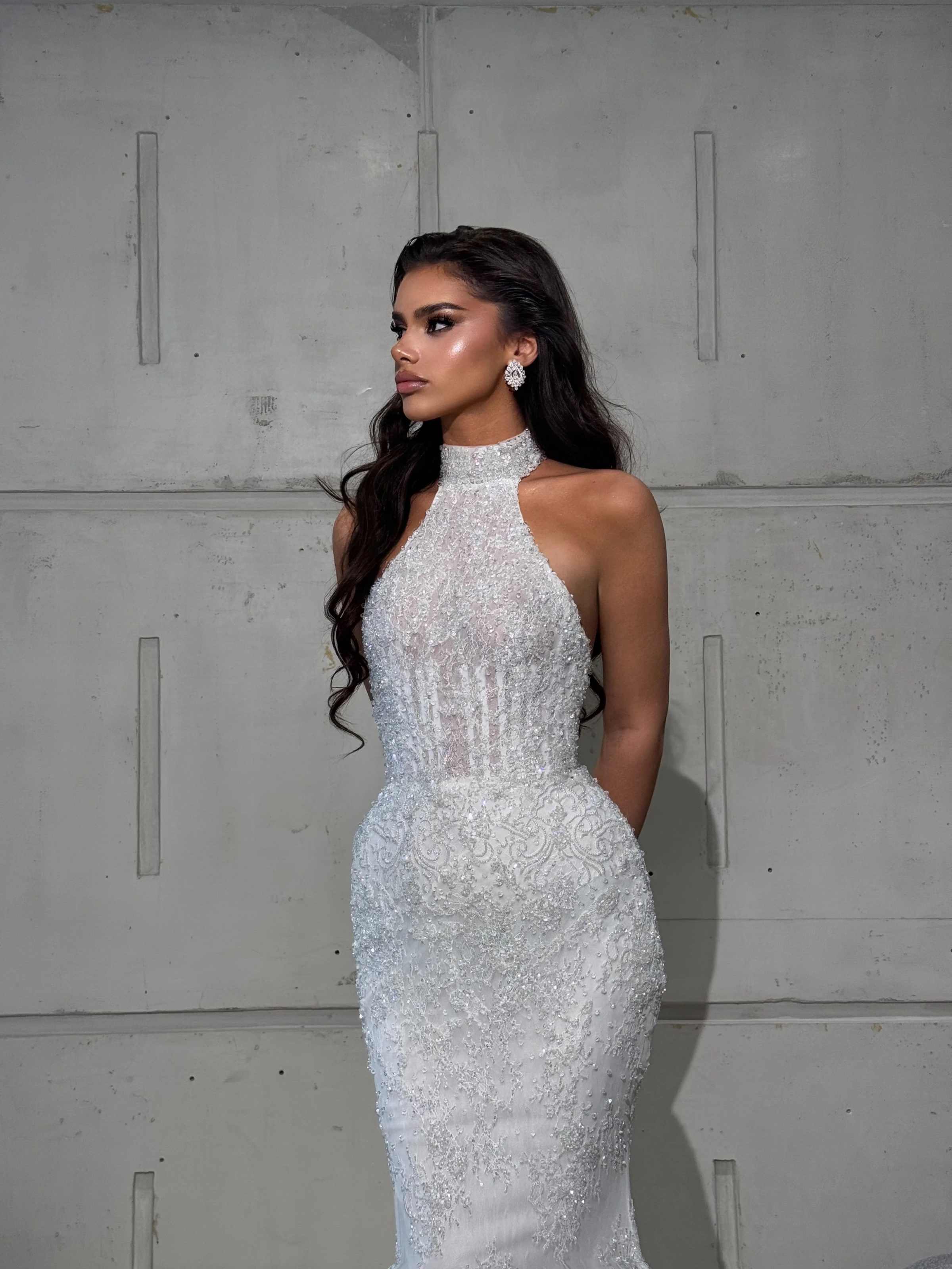 Amazing White Prom Dress Volume Ruffles Tulle Long Women Bicep Cape Bridal Gowns Bicep Cape Formal Women Outerwear