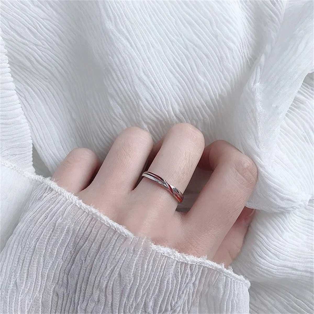 Adjustable Couple Rings with Red String Wedding Rings and Promise Rings Valentines Day Gifts for Men and Women W250911
