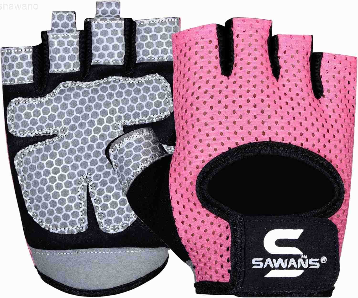 Workout Gloves for Men and Women Weight Lifting Gloves Gym Fitness Exercise Cycling Pull ups Microfiber Lightweight Breathable NonSlip Silicone Padded