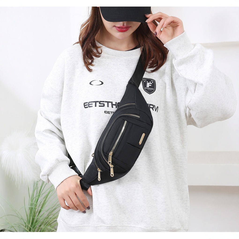 New Outdoor Sports Chest Bag For Luxury Bag Women Multi Functional Wear Free Shipping Single Shoulder Crossbody Bag Large Capacity Lightweight Designe