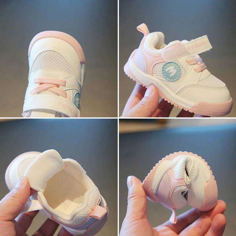 Baby Boys Girls 2024 Fall New Walking Shoes Casual Fashion Sports Wind Soft Bottom Non-slip Sneakers