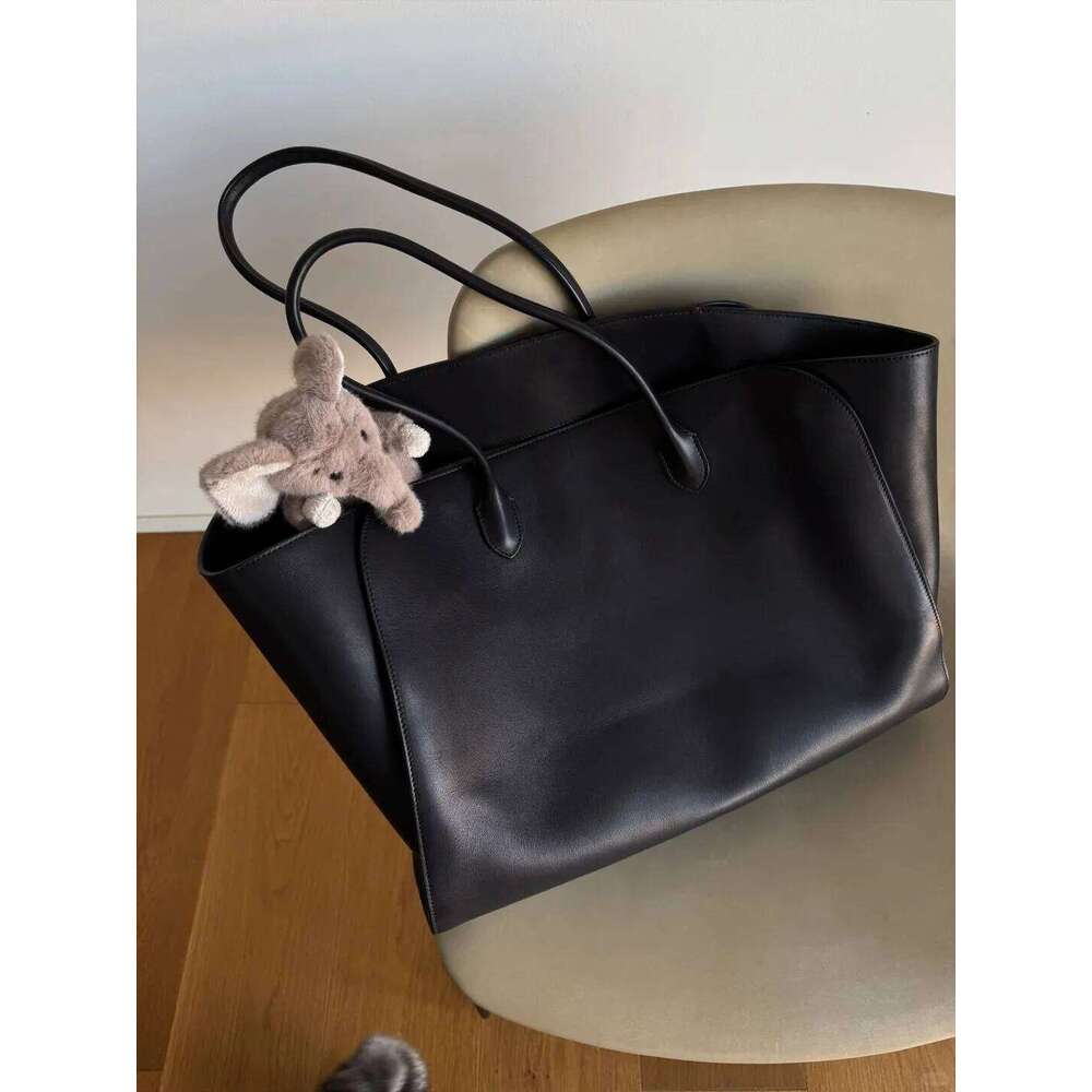 High Quality Marlo17 Tote Grainy Leather Shoulder Bag Soft Cowhide Casual Fashion HandBag Large Capacity