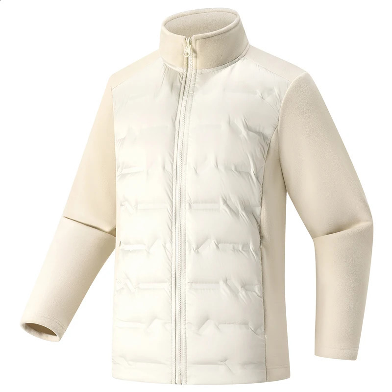 Outdoor Winter Man Puffer Jacket Womens Fashion Warm Coats Casual Padded Lightweight Thin Loose Splicing Cotton 250911