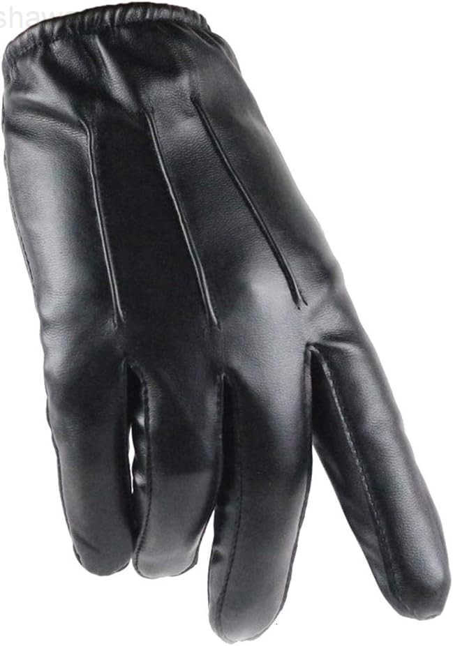 Long Keeper Men Leather Touchscreen Gloves Winter Driving Warm Wrist GlovesW250911