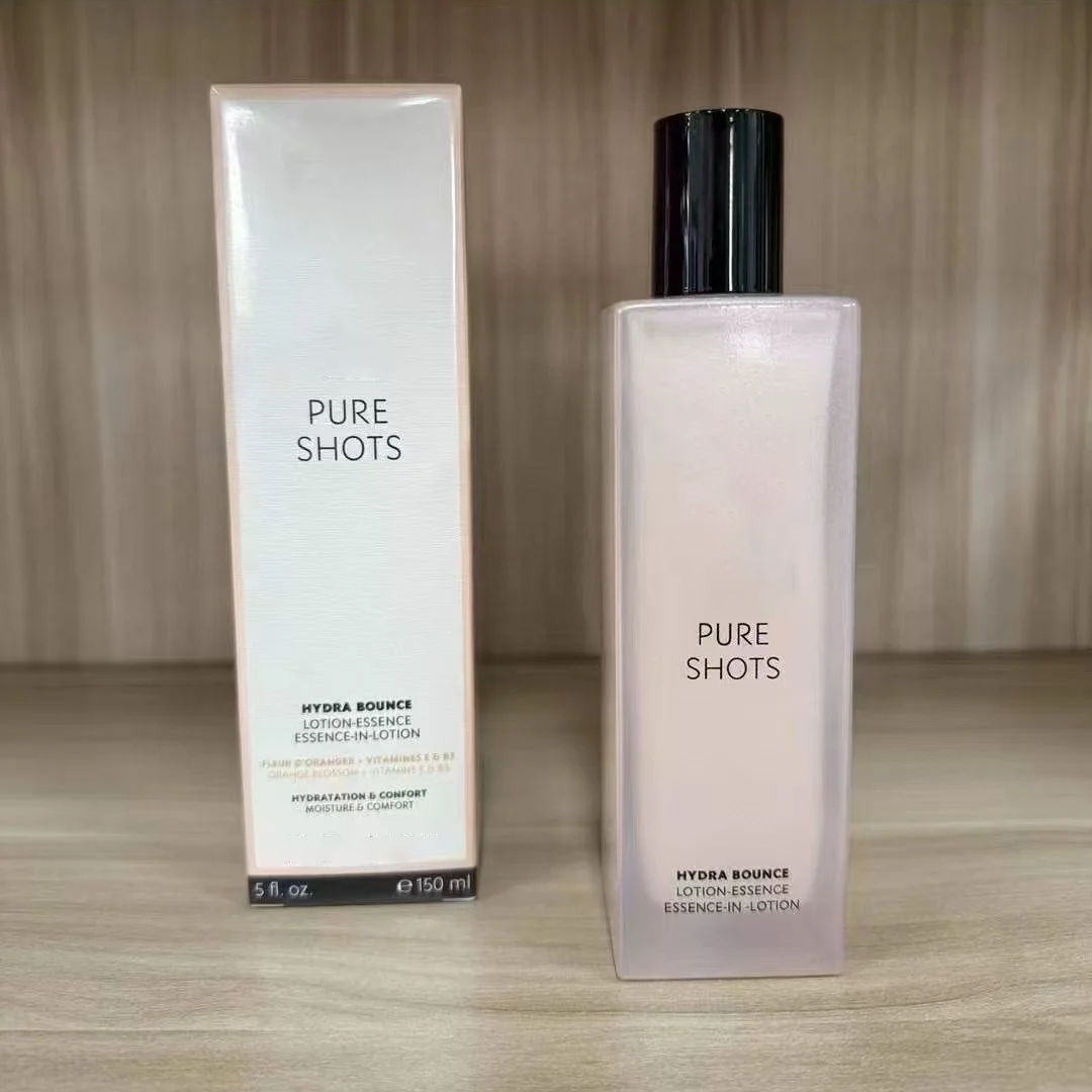 Pure Shots Hydra Bounce Face Serum Huile Corps Body Oil Natural 150ml BodySnail Mucin 96% Skin Care Facial Essence Water Hydrating Moisturizing Repair