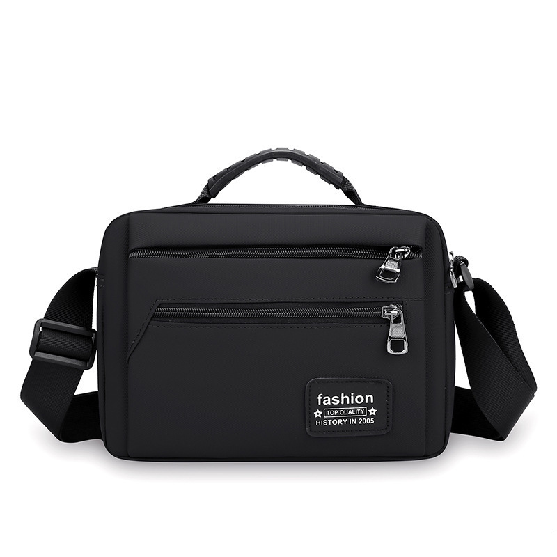 Luxury Designer Bag Bag Nylon Free Shipping Crossbody Bag New Korean Style Single Shoulder Nylon Multi Layer Men S Bag Versatile Chest Bag