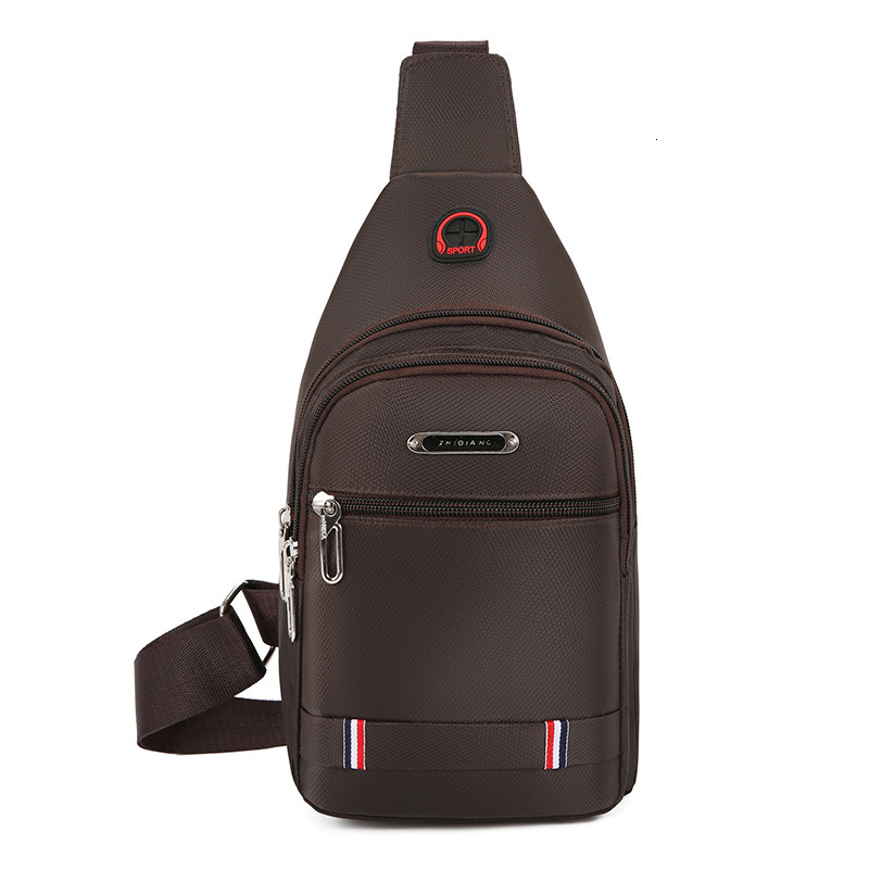 Free Shipping New Men S Chest Designer Bag Bag Single Shoulder Crossbody Bag Casual Crossbody Luxury Bag Bag Oxford Cloth Front Chest Bag Trendy Small