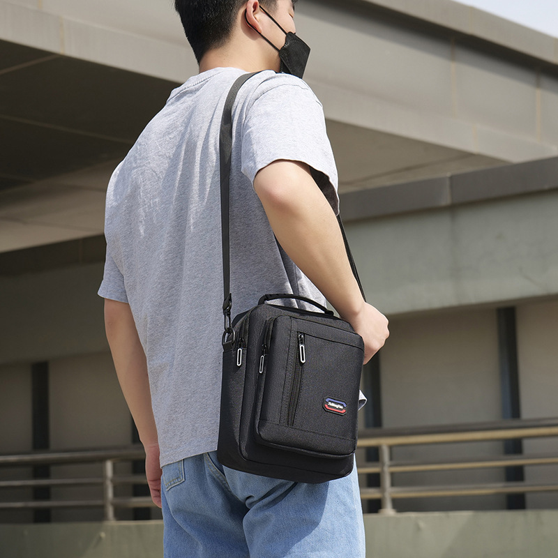 Multi Compartment Shoulder Bag New Casual Korean Version Crossbody Bag Luxury Bag Fashion Designer Bag Large Capacity Business Commuter Free Shipping 