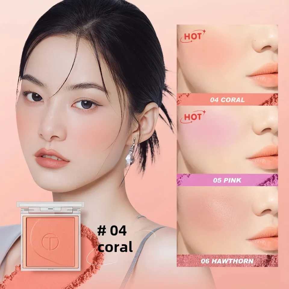 OTWOO 6 Color Blusher Mineral Soft Powder Long Lasting Natural Cheek Contour Palette Blush Shadow Matte Rouge Powder W250911